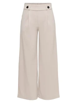 Crème - JDY - Broek met wijde pijpen