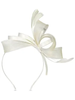 Crème - Jon Richard medium Fascinator hoofdband