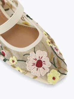 Crème - KG Kurt Geiger Nina Mesh Pumps