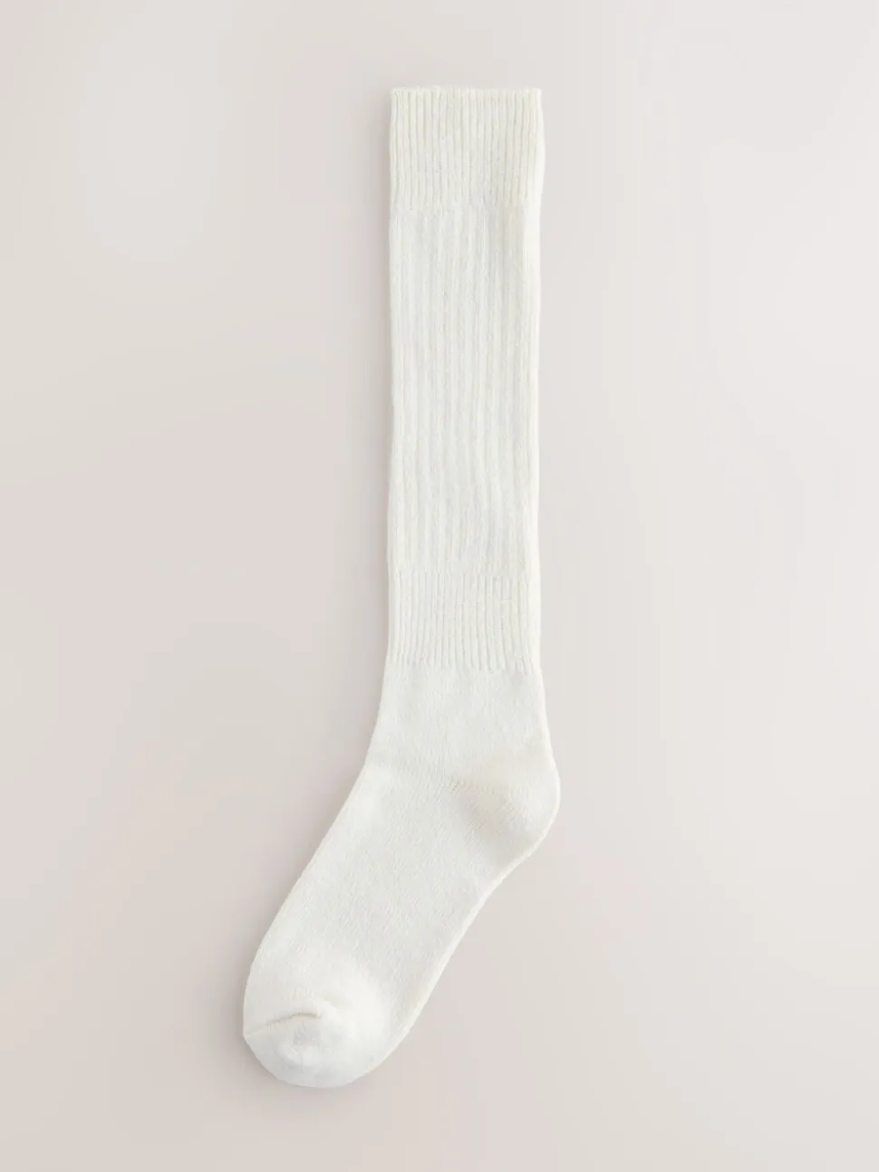 Crème - Longline Slouchy Socks 1 Pack