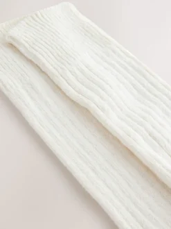 Crème - Longline Slouchy Socks 1 Pack
