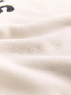 Crème - Maternity Graphic Sweatshirt