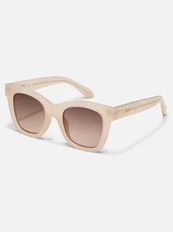 Crème - QUAY After Hours Polarised Sunglasses
