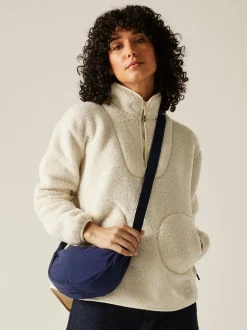Crème - Regatta Frankie Borg fleece met halve rits