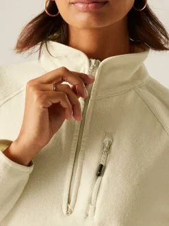 Crème - Regatta Womens Frankie Half Zip Fleece