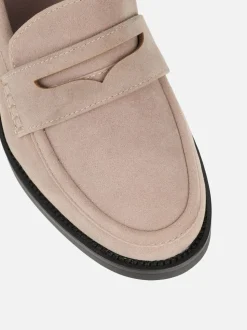 Crème - Simmi London Dime Penny Loafers