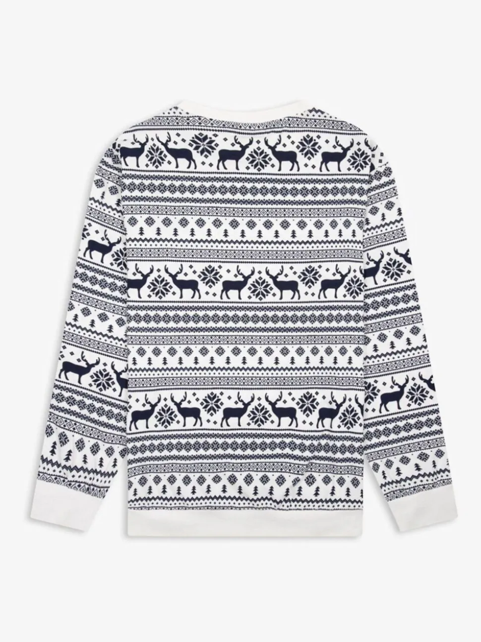 Crème - The Little Tailor kerstpyjama met rendier