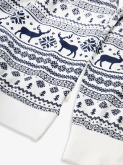 Crème - The Little Tailor kerstpyjama met rendier