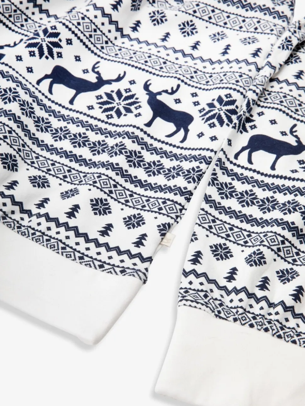 Crème - The Little Tailor kerstpyjama met rendier