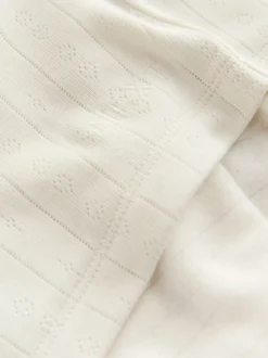Crème - Thermal Maximum Warmth Cosy Pointelle Long Sleeved Top