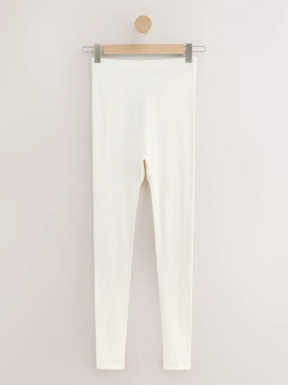 Crème - Thermal Maximum Warmth Cosy Pointelle Leggings