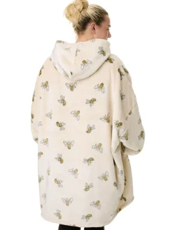 Crème - Vanilla Underground Disney Winnie The Pooh Deken Hoodie voor dames