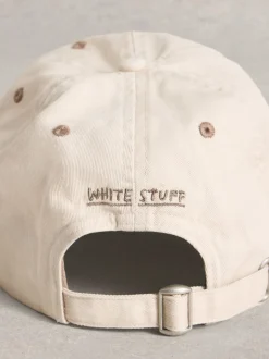 Crème - White Stuff 100% Cotton Baseball Cap