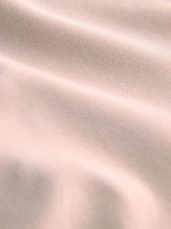 Crème/roze/zwart - Set van 3 slips van katoenmix zonder VPL
