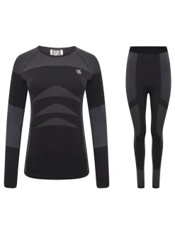 Dare 2b In The Zone III Black Baselayer Set