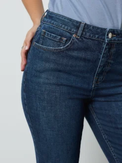 Denim donkerblauw - Mid Rise Authentic Bootcut Jeans