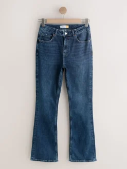 Denim donkerblauw - Mid Rise Authentic Bootcut Jeans