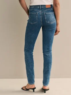 Denim donkerblauw - Superzachte skinny jeans