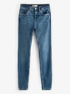 Denim donkerblauw - Superzachte skinny jeans