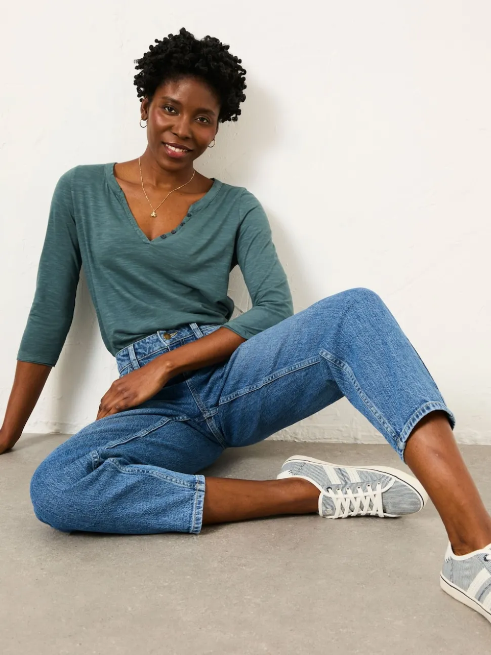 Denim vintage - FatFace Taper Leg Jean