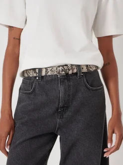 Dierenprint - Hush Leather Studded Eyelet Belt