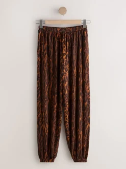 Dierenprint - Jersey Harem Joggers