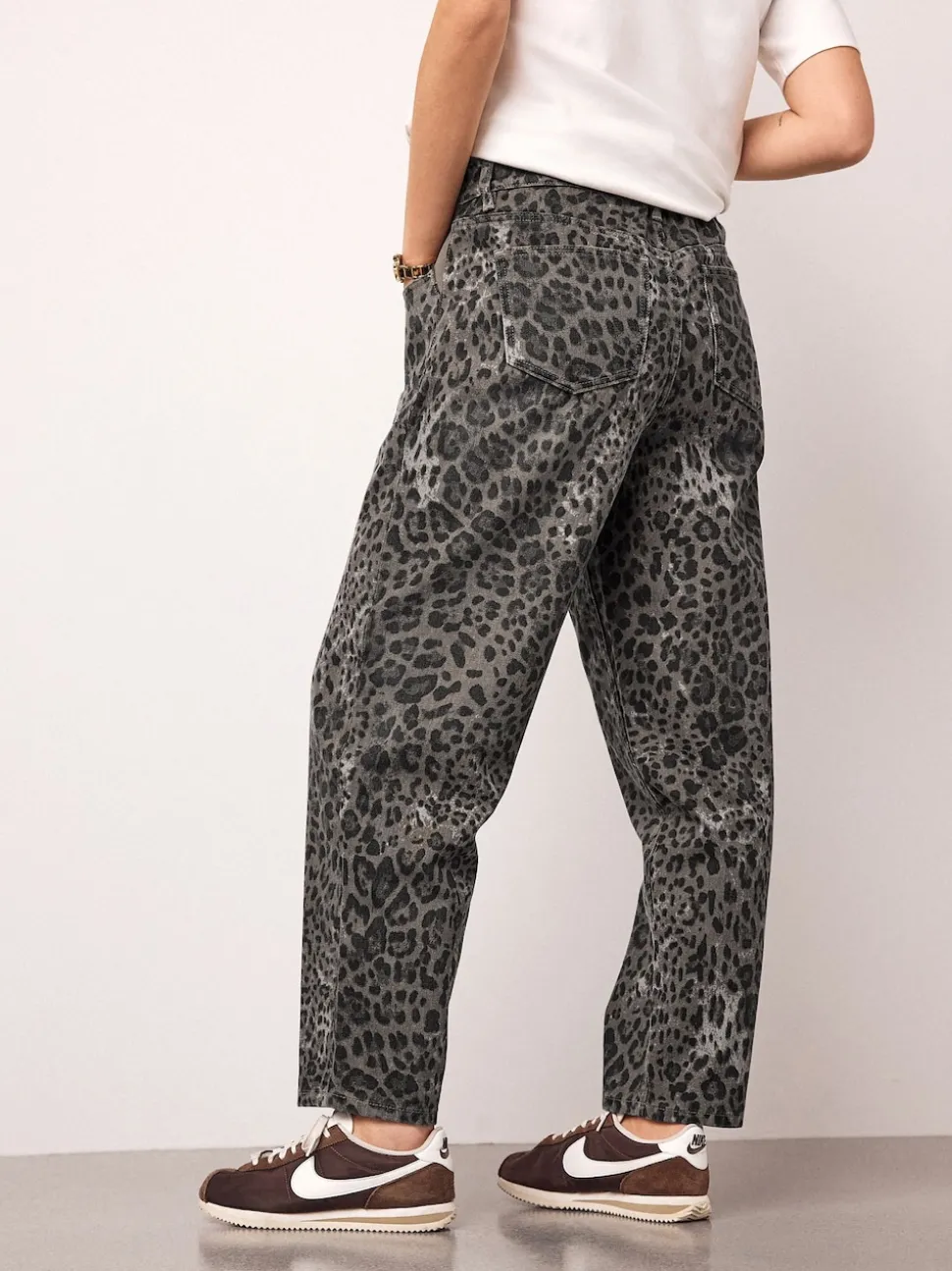 Dierenprint - Maternity Barrel Denim Jeans