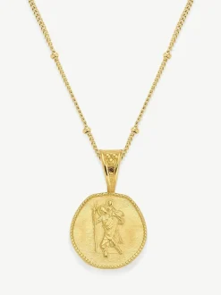 D.Louise Waterproof St. Christopher Necklace