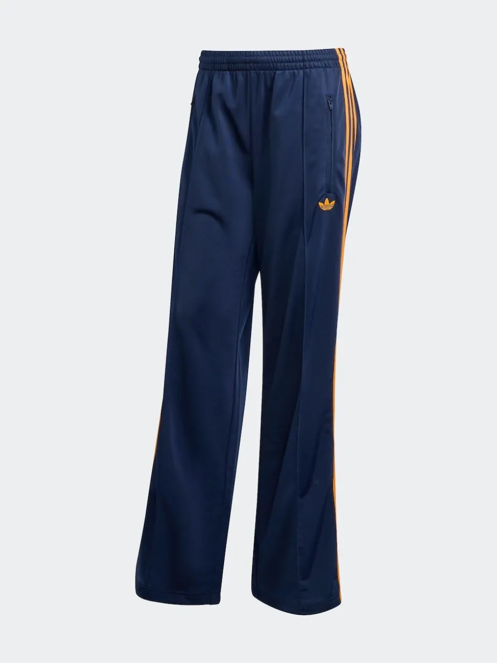Donkerblauw - adidas Originals Firebird ruimvallende Broek