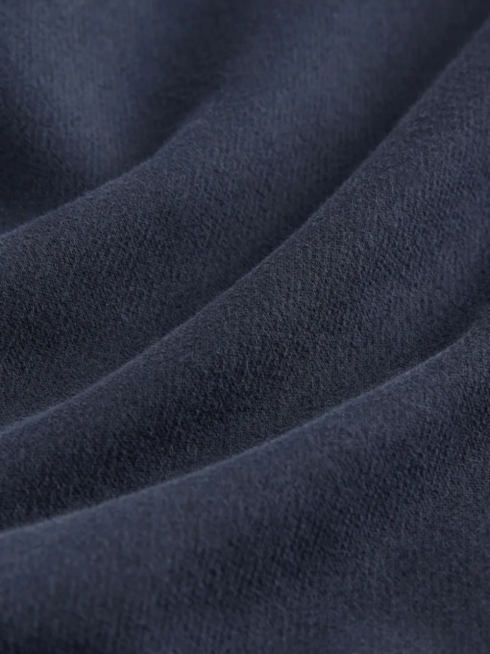 Donkerblauw - Essentials sweatshirt met relaxte pasvorm, lange snit en zakken