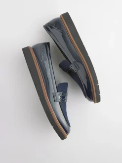 Donkerblauw - Forever Comfort® Brogue Instappers