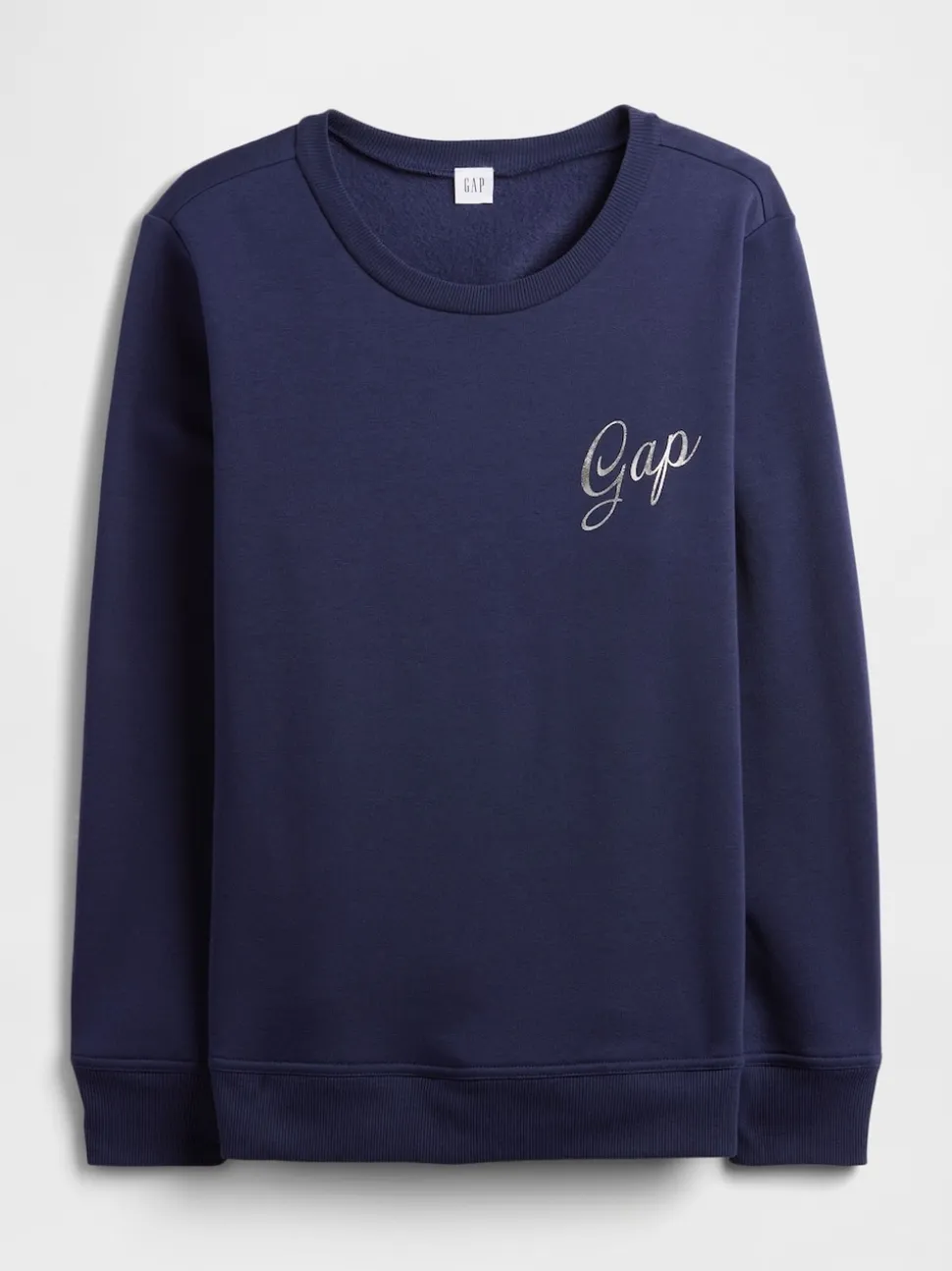 Donkerblauw - Gap - Relaxed sweatshirt met logo