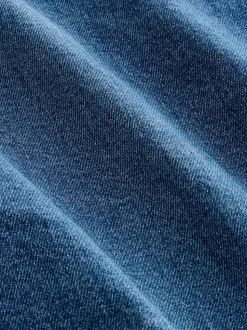 Donkerblauw - High Rise Utility Wijde pijpen Jeans