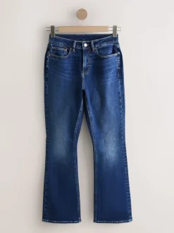 Donkerblauw - Hourglass Stretch Bootcut Denim Jeans
