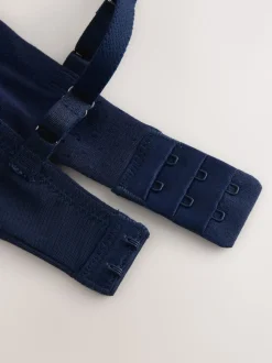 Donkerblauw - Kanten ultieme comfortabele beha
