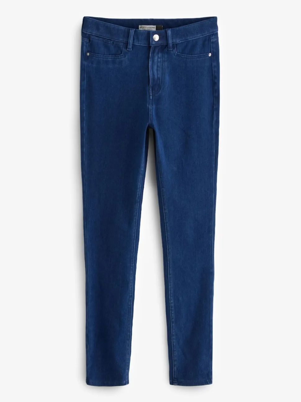 Donkerblauw - Legging van jersey-denim