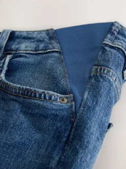 Donkerblauw - Maternity Denim Flare Jeans