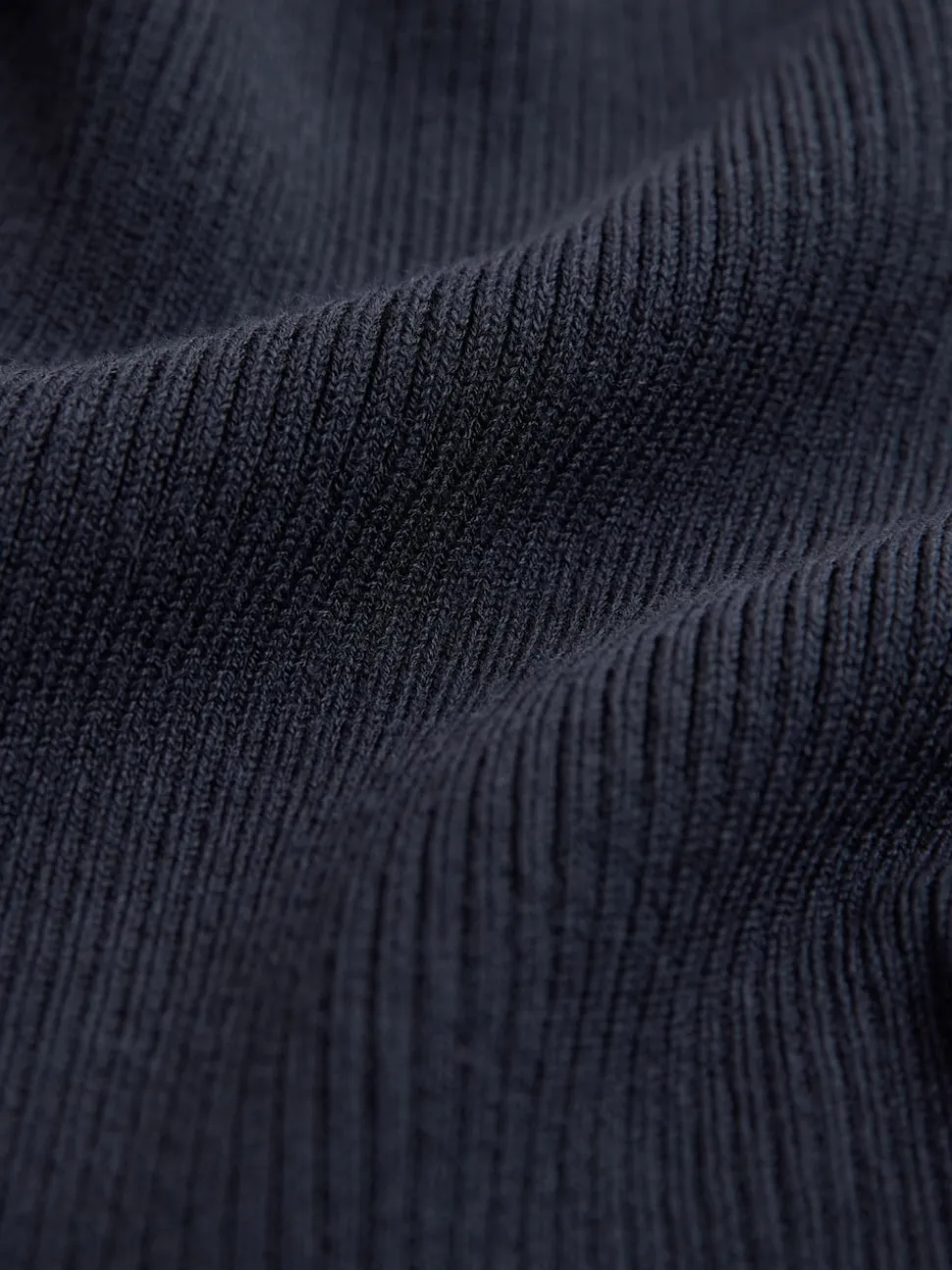 Donkerblauw - Maternity Twist Front Knit Jumper Dress