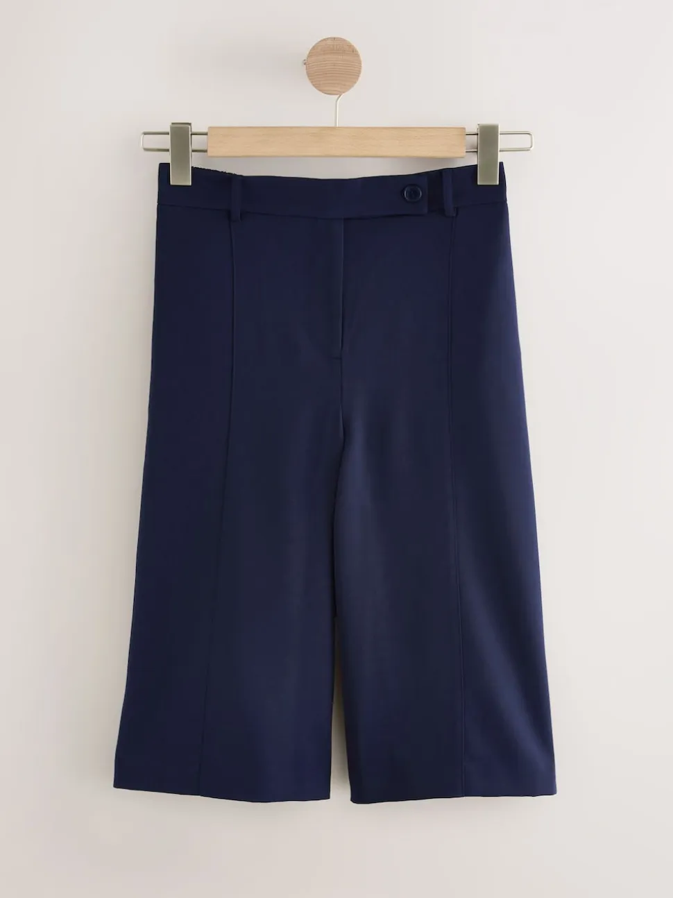 Donkerblauw - Modieuze lange shorts