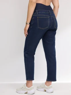 Donkerblauw - Mom zwangerschap Denim Jeans