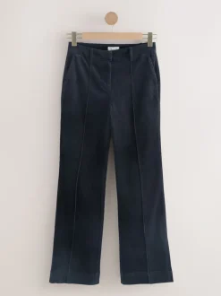 Donkerblauw - N. Premium Cord Bootcut Broeken