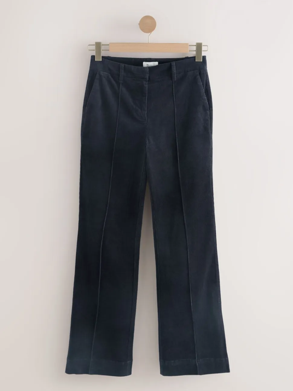 Donkerblauw - N. Premium Cord Bootcut Broeken