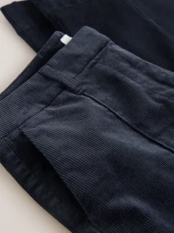 Donkerblauw - N. Premium Cord Bootcut Broeken