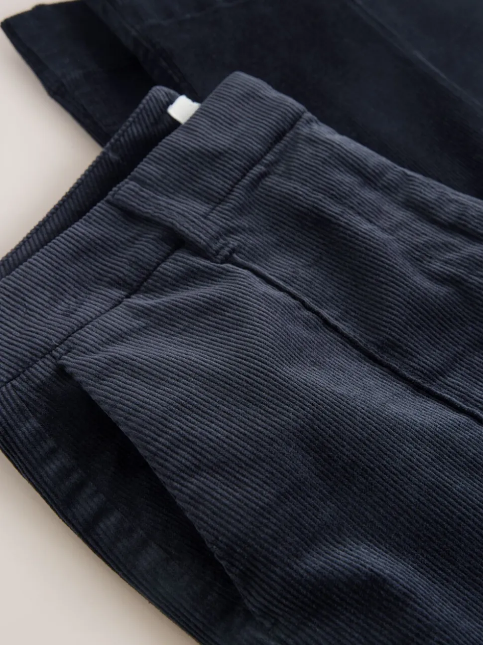 Donkerblauw - N. Premium Cord Bootcut Broeken