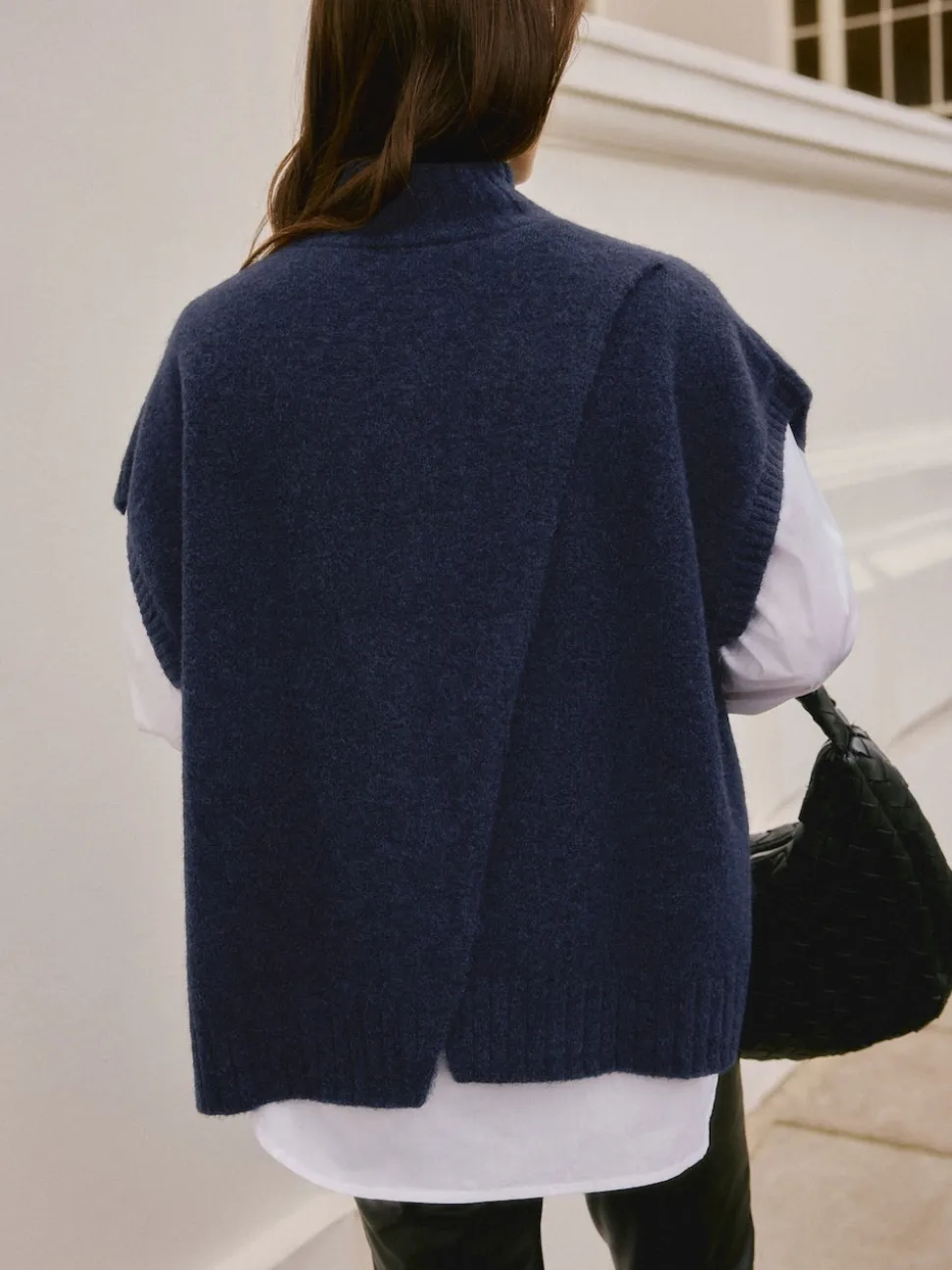 Donkerblauw - N. Premium Knitted Tank