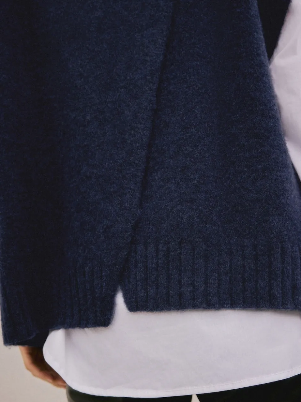 Donkerblauw - N. Premium Knitted Tank