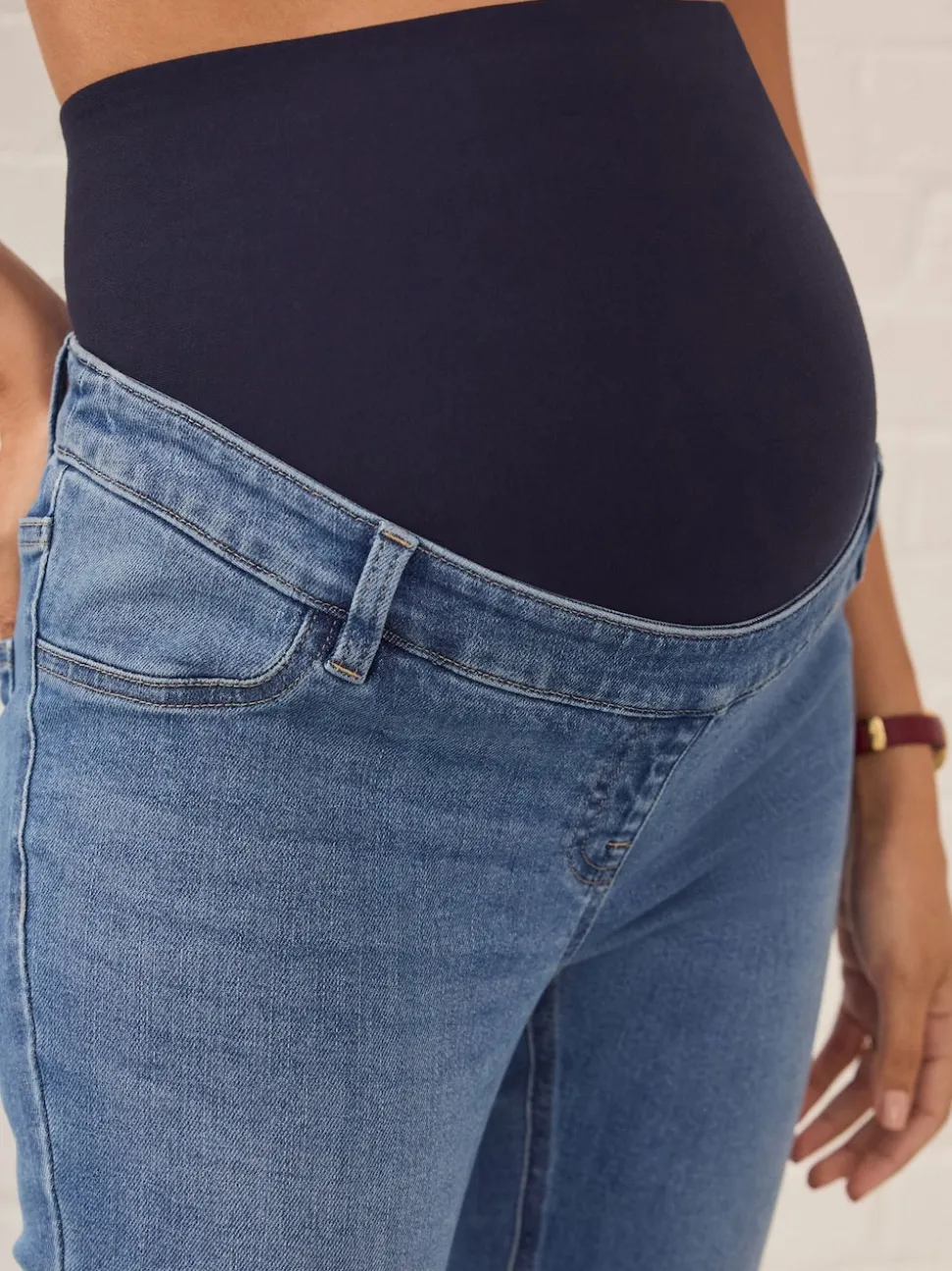 Donkerblauw - Skinny zwangerschapsjeans