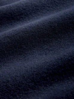 Donkerblauw - Supersoft High Neck Seam Detail Jumper