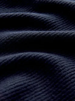 Donkerblauw - Supersoft Sailor Collar Layered Jumper