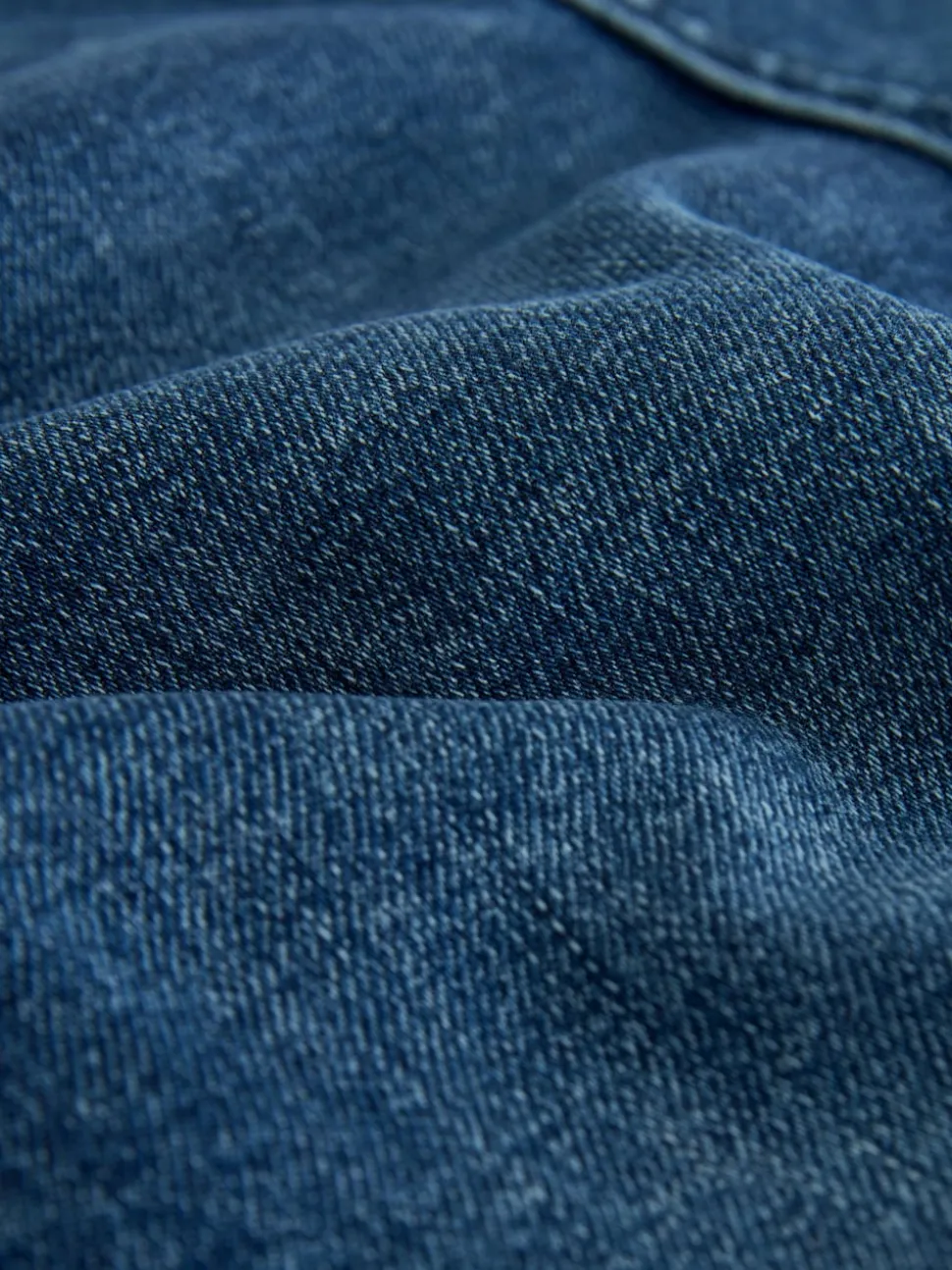 Donkerblauw - Superzachte slim-fit jeans